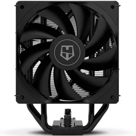 Nox Ventilador con Disipador CPU Nox Hummer H-200 LCD con Pantalla, 2 Ventiladores PWM 120mm, 6 Heatpipes, Compatible con Intel y AMD, Modelo NXHUMMERH200LCD